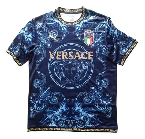 camiseta italia versace puma